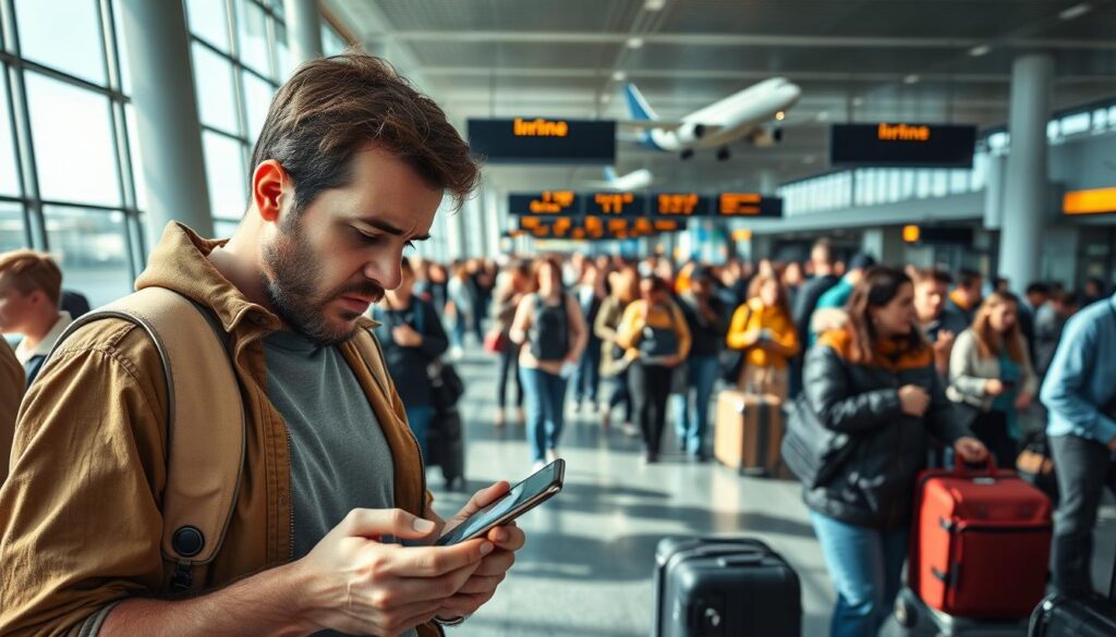 last-minute flight booking