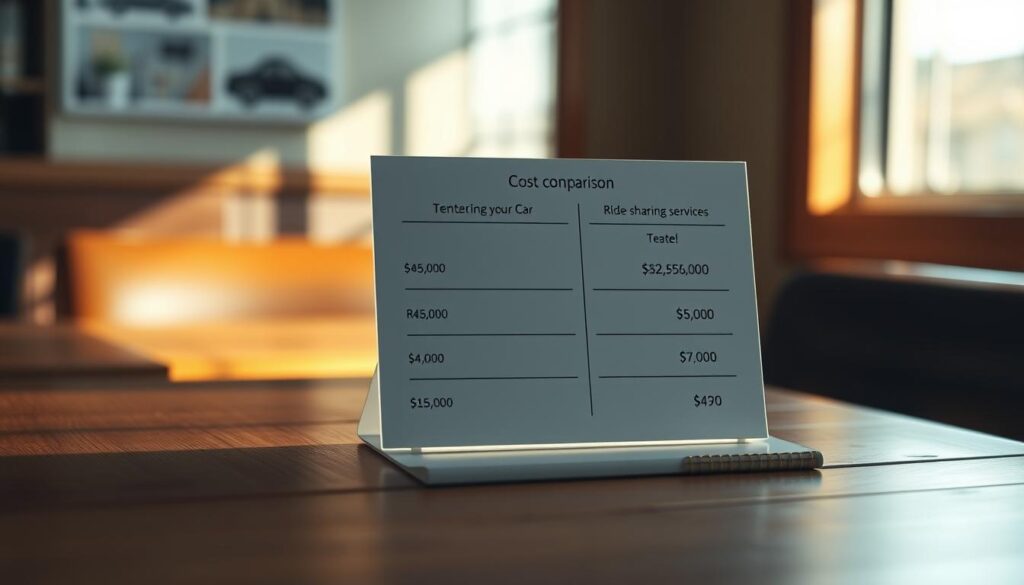 travel costs comparison